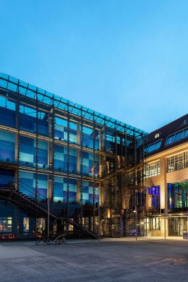 architecture photography of museum ZKM , architekturfotografie museum 