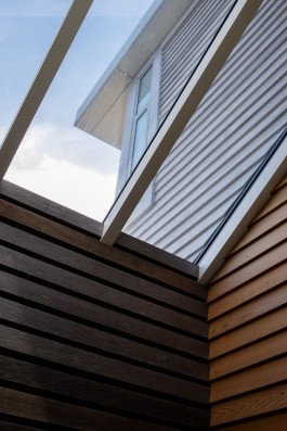 interior photography of roof window, architekturfotografie wohnung dachfenster 