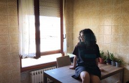 fine art photography webcam portrait during covid-19 lockdown at home 