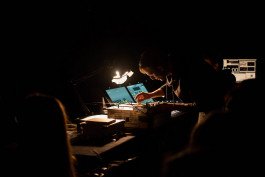 ZKM reportage eventsfotografie dokumentation cultural events sound art musik music 